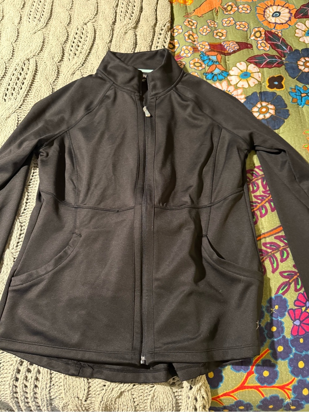 Danskin  Black Full-Zip Jacket  work out